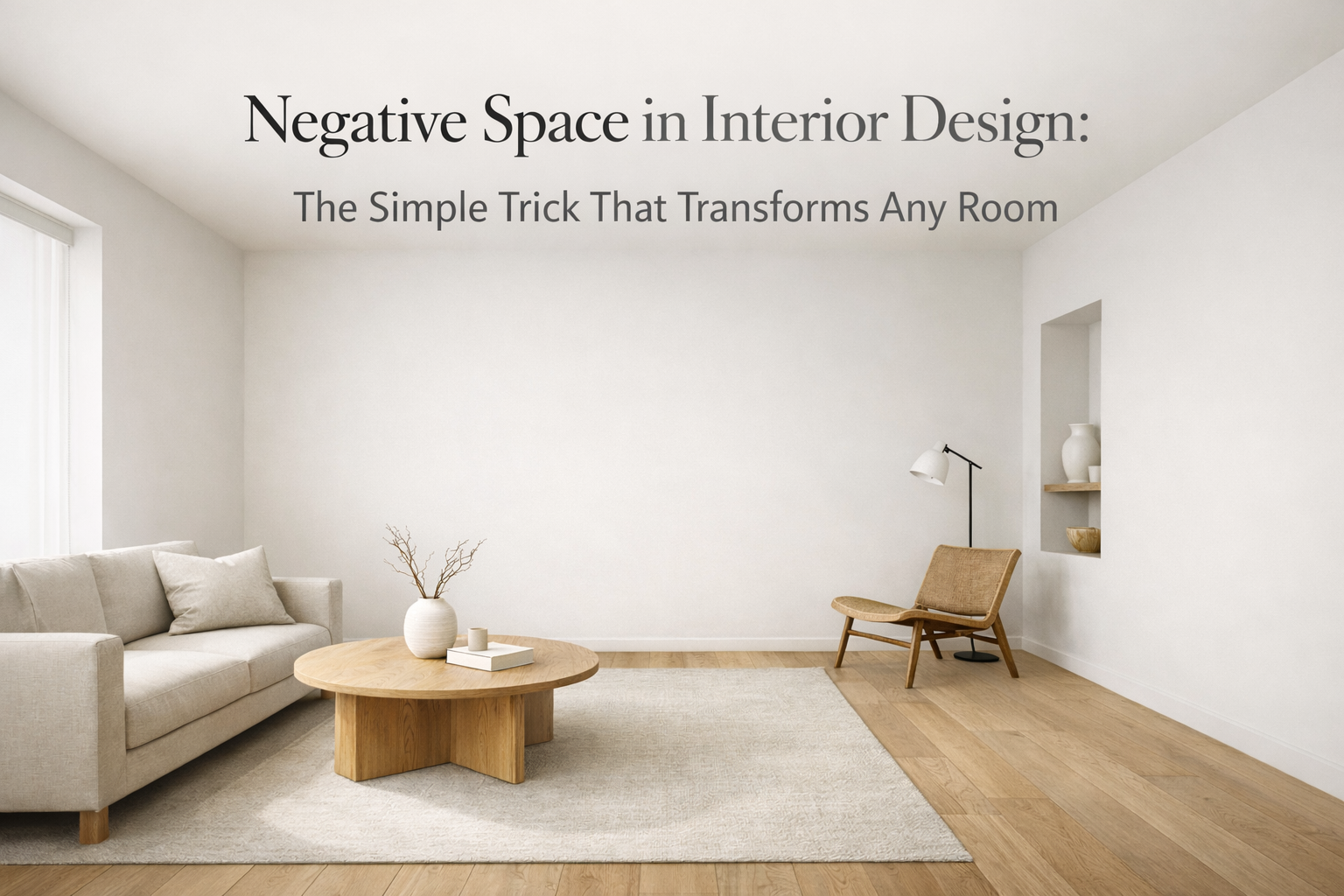 Negative Space in Interior Design